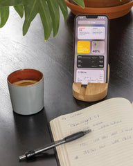 Promotional bamboo phone and tablet stand - 5
