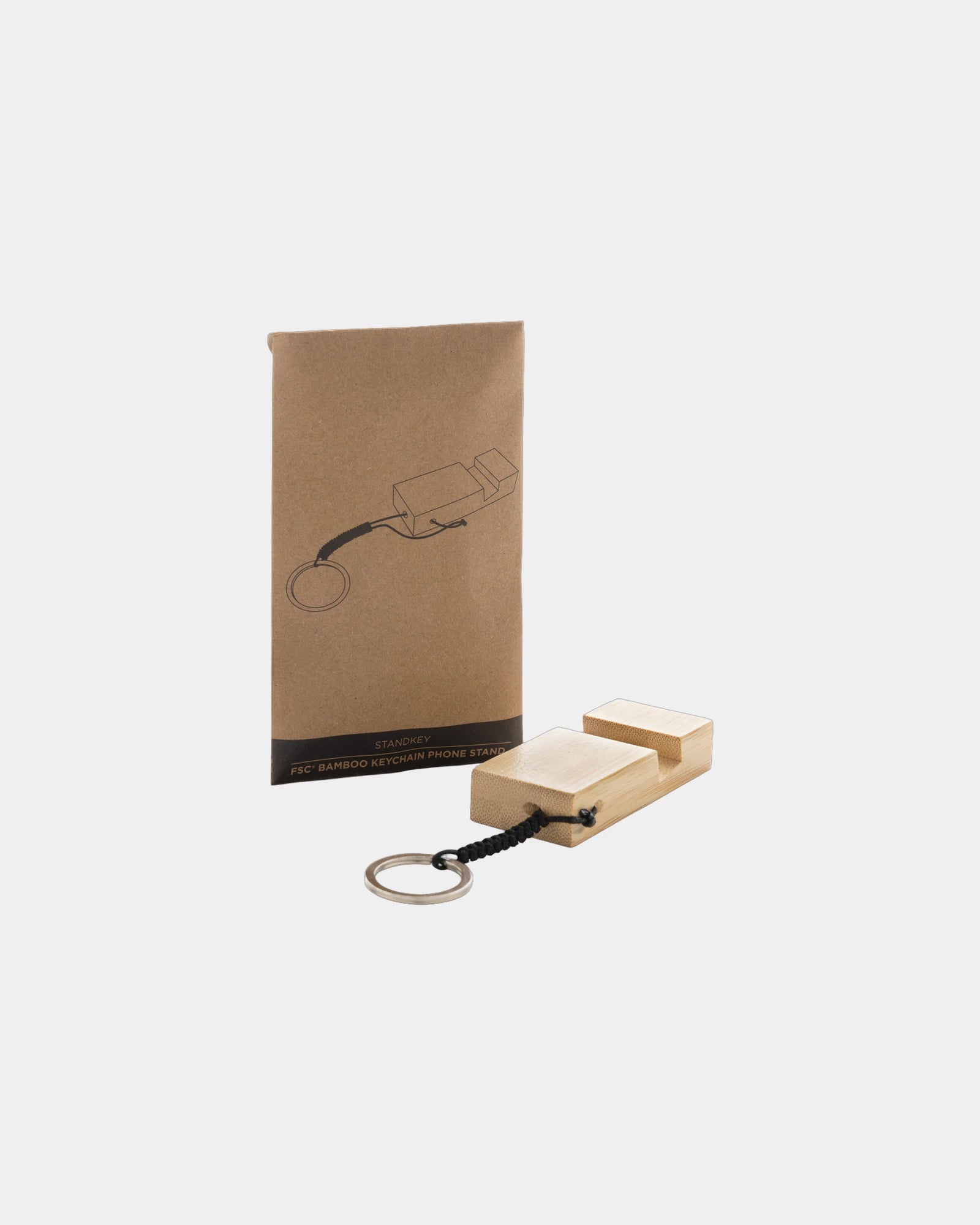 Promotional FSC bamboo phone stand - 3