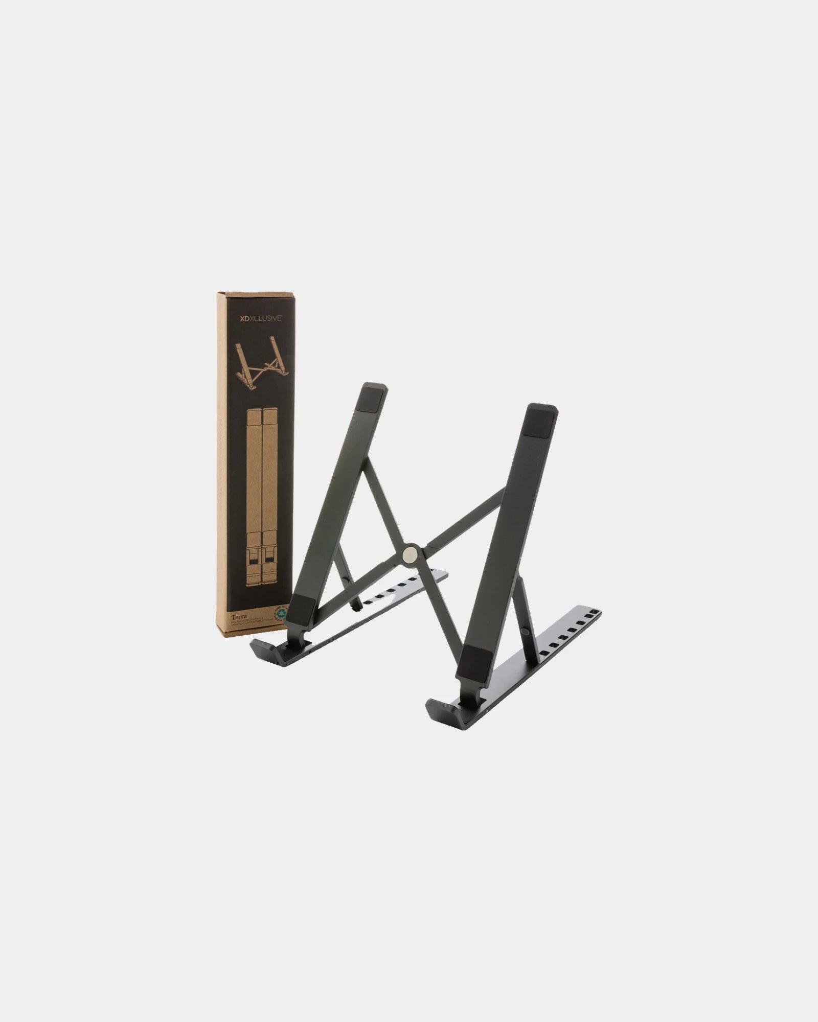 Promotional recycled aluminum laptop tablet stand