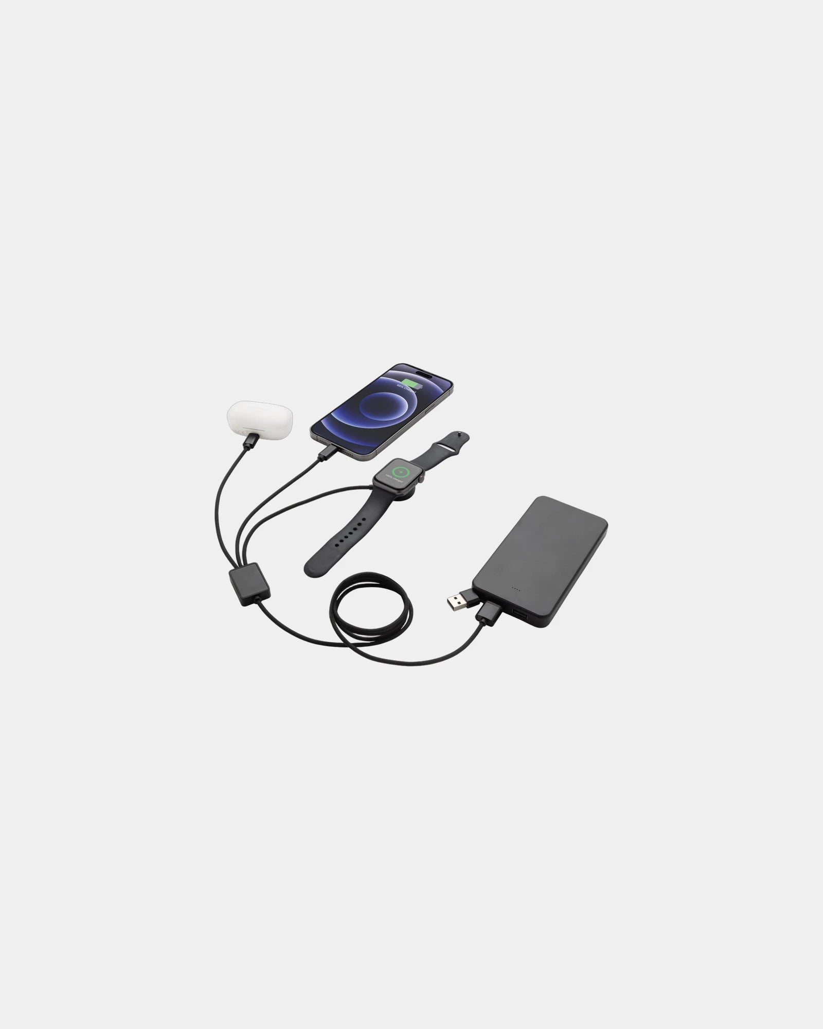 Promotional rPET 6-in-1 charging cable - 2