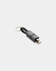 Custom 60W recycled aluminum charging cable - Grey