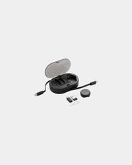 Promotional recycled plastic 60W charging kit - Black