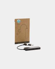 Promotional recycled plastic USB hub - 2