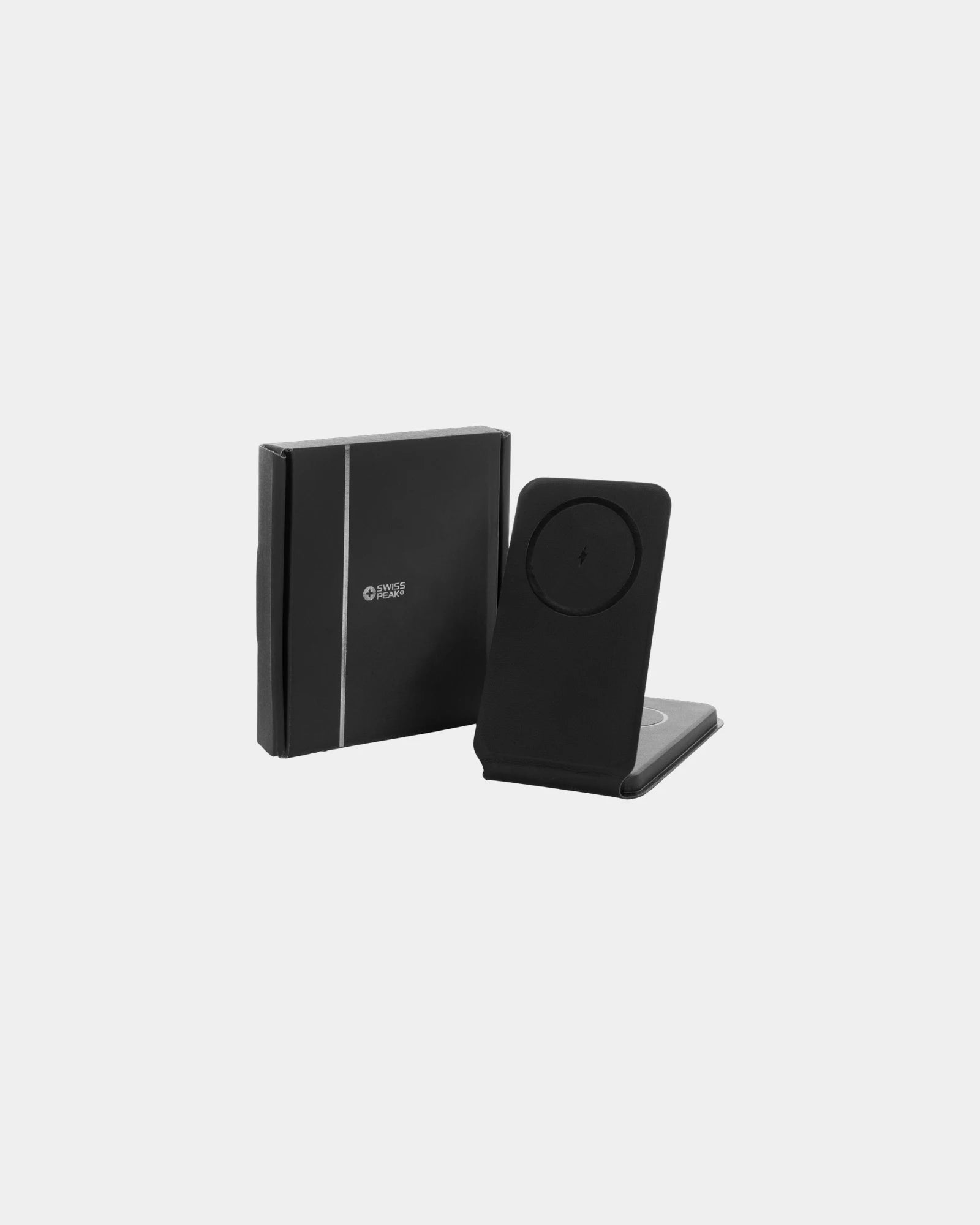 Promotional recycled PU wireless charger Swiss Peak - 1