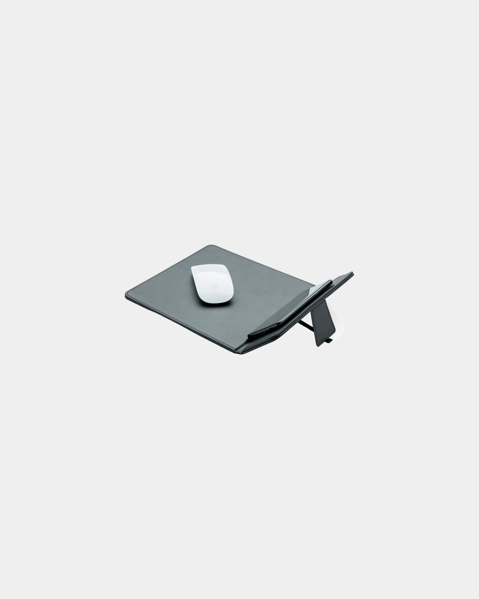 Promotional PU mouse pad with 5W wireless charger