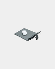 Promotional PU mouse pad with 5W wireless charger