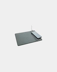 Promotional PU mouse pad with 5W wireless charger