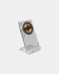 Promotional wireless charging stand 15W - Transparent