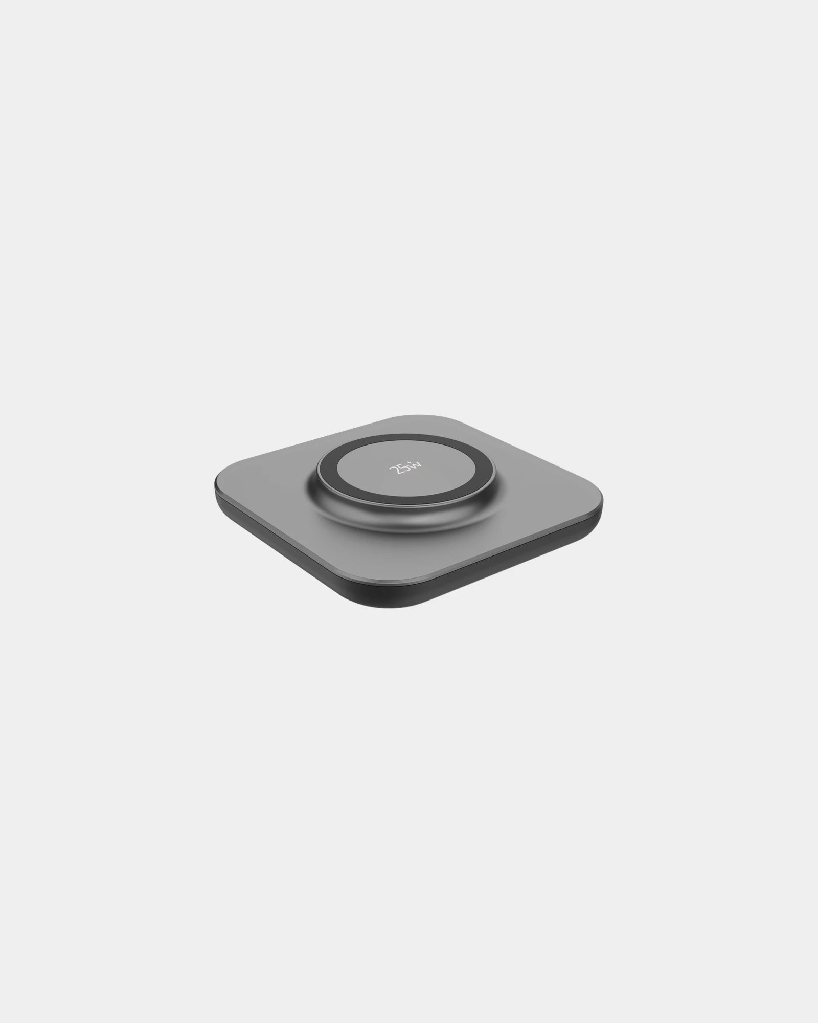 Promotional magnetic 25W ultra-fast charger - Grey