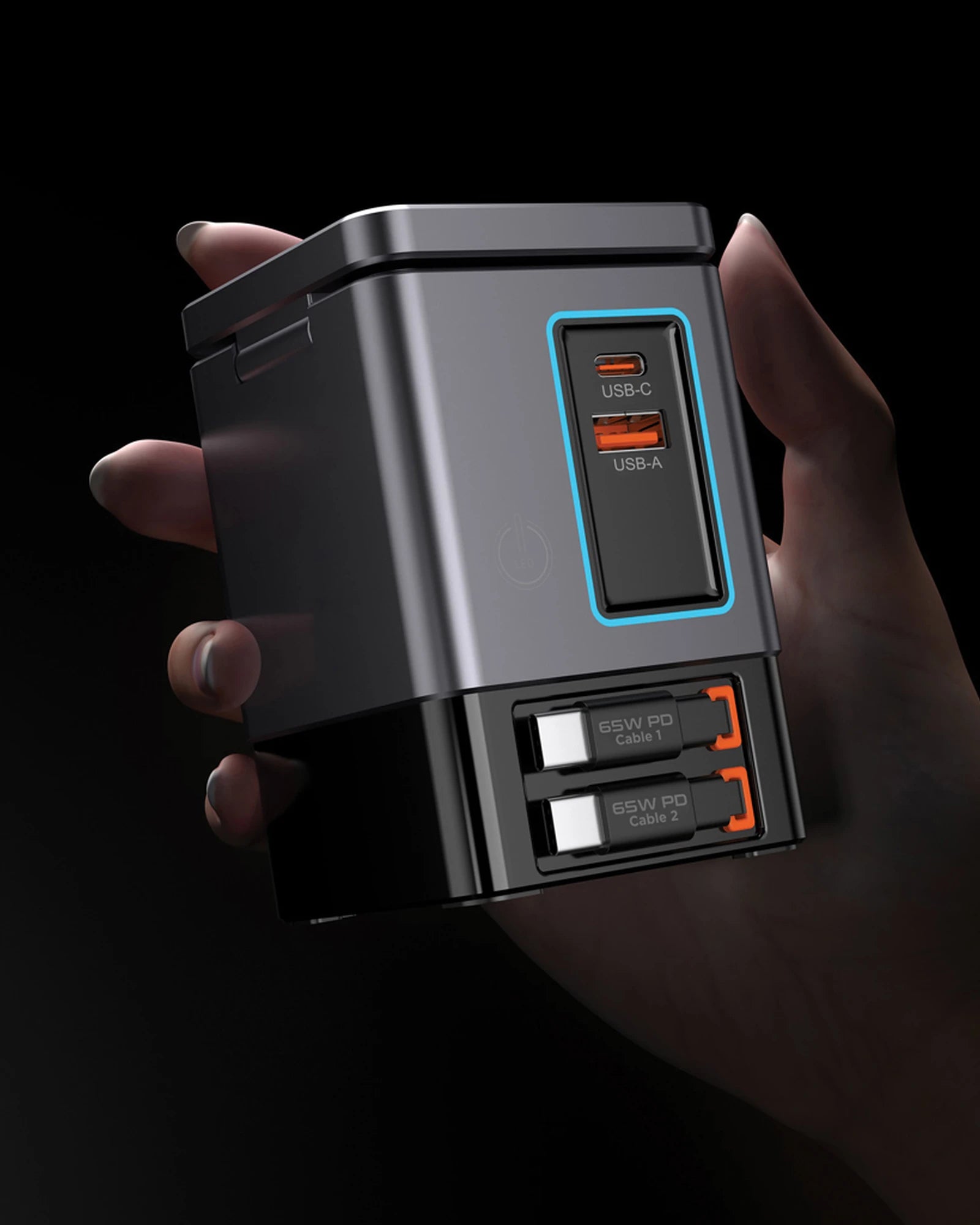 Custom eco-friendly 105W charger Urban Vitamin Sacramento - 2