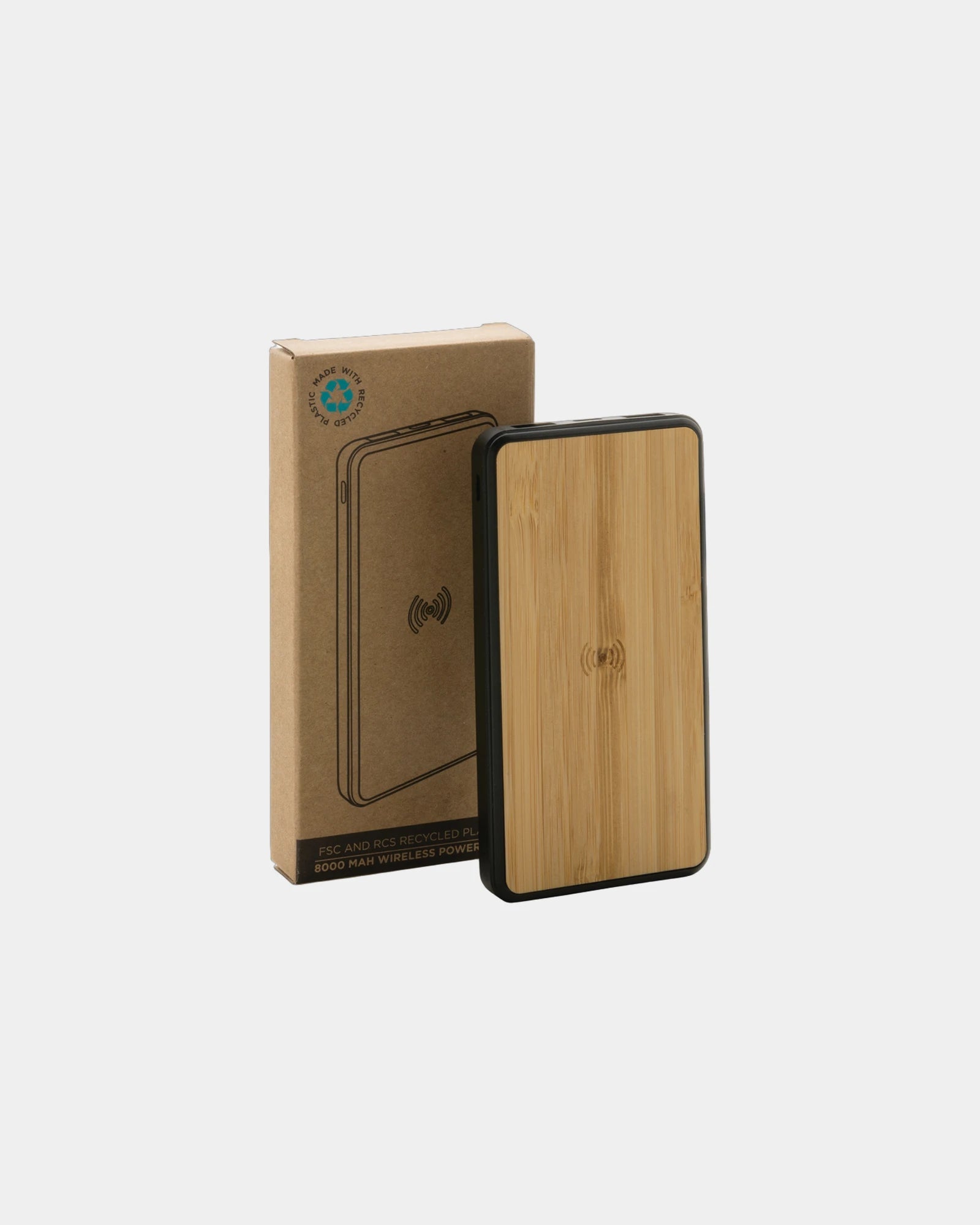 Promotional recycled ABS power bank 8000mAh - 5