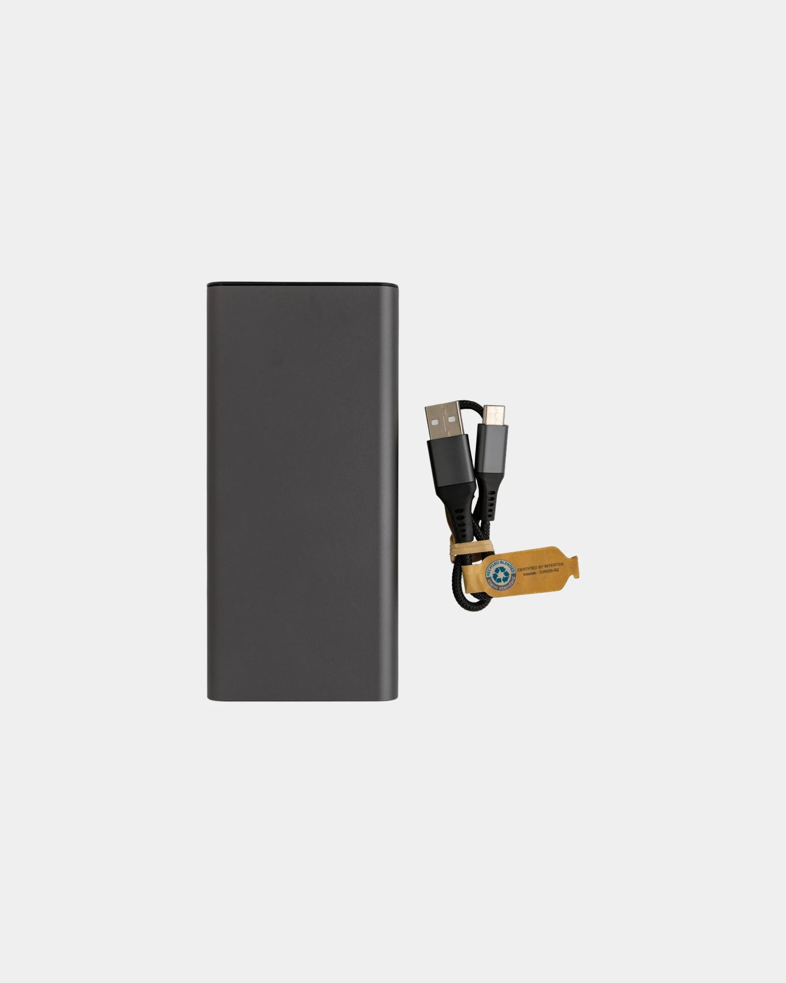 Custom recycled aluminum power bank 20,000 mAh - 2