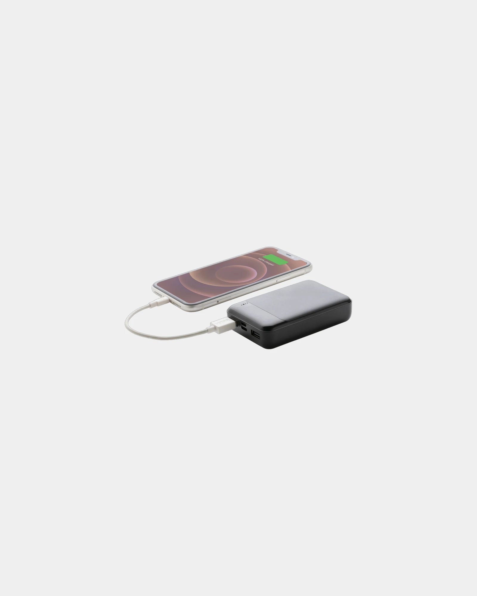 Promotional recycled plastic 10,000 mAh power bank - 1