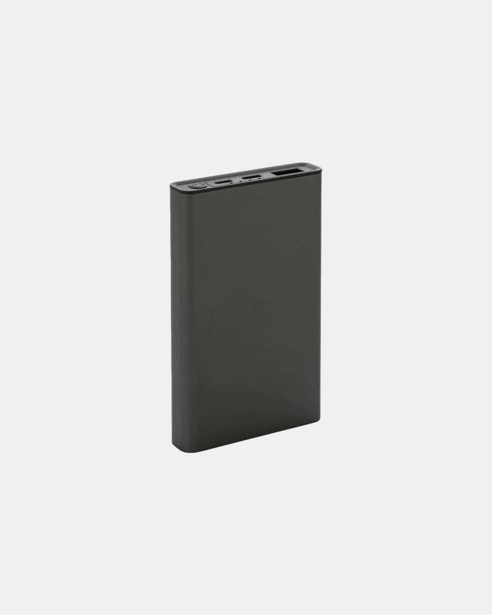 Custom recycled aluminum power bank 5000 mAh - Grey
