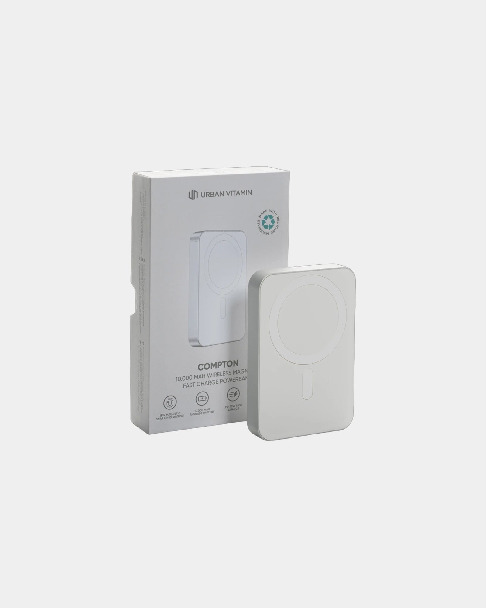 Custom recycled aluminum power bank Urban Vitamin Compton - 12