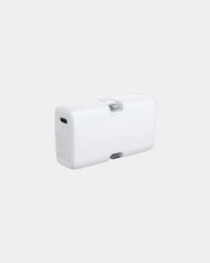Custom eco-friendly power bank Urban Vitamin 5000mAh - White
