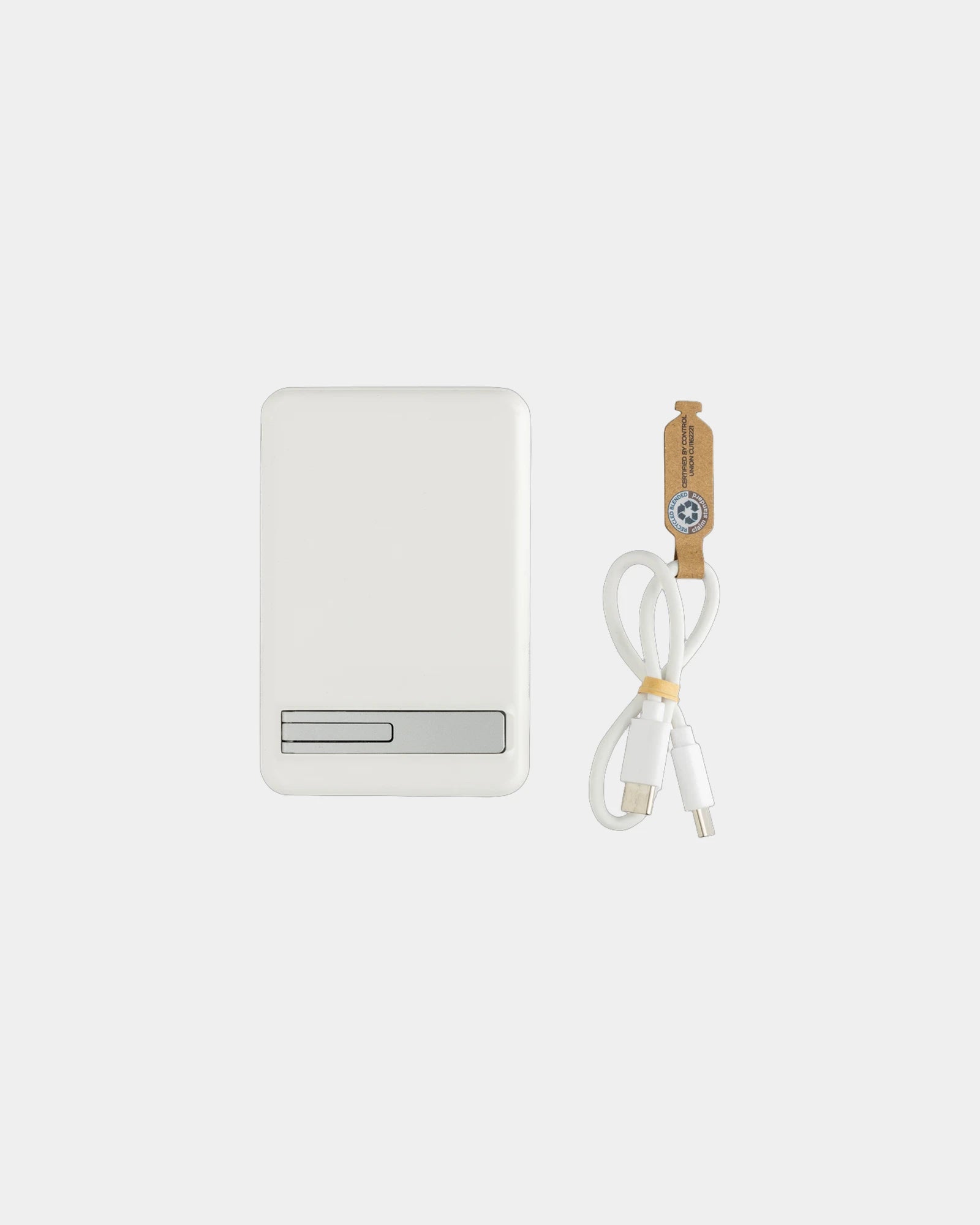 Custom bamboo power bank 5000mAh with ABS case - 15