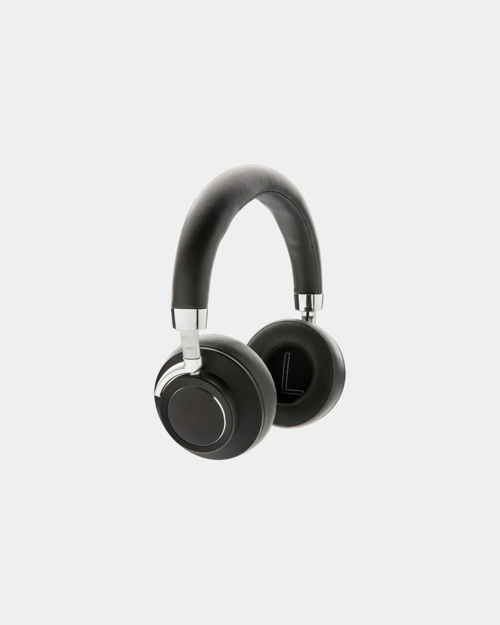 Promotional aluminum Bluetooth headphones - Black