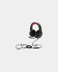 Custom RGB gaming headset for immersive audio experience - Black