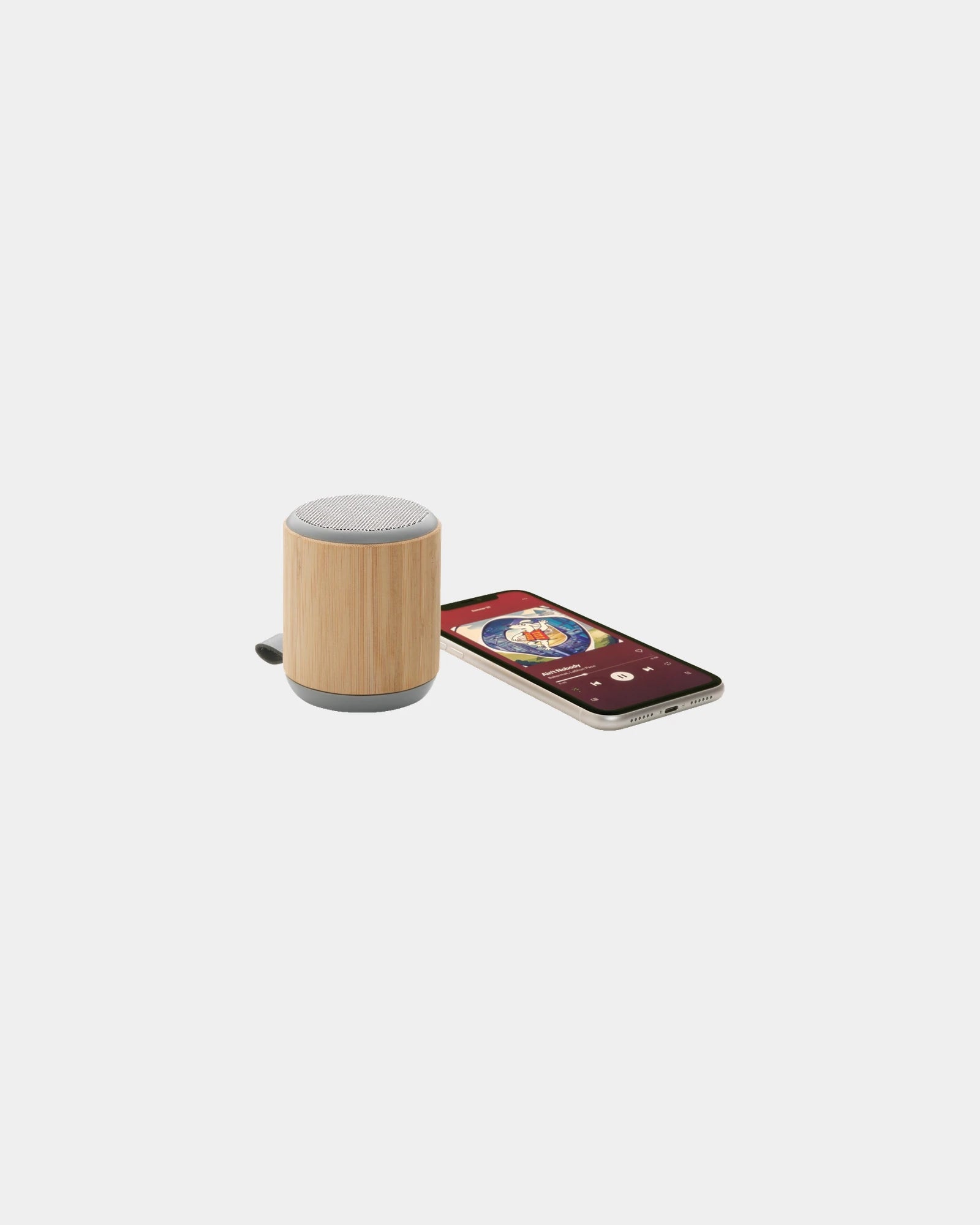 Promotional bamboo fabric 3W speaker