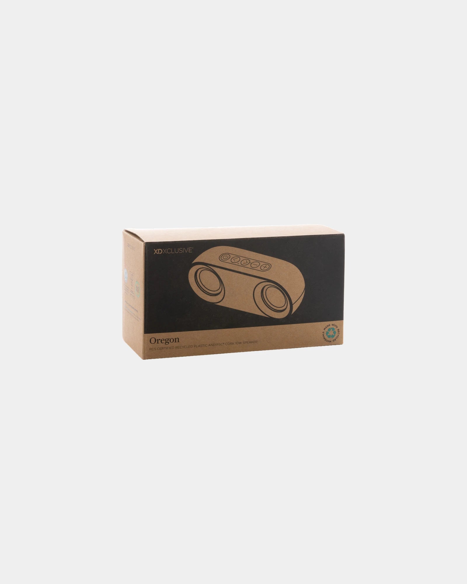 Promotional recycled ABS speaker 10W Oregon