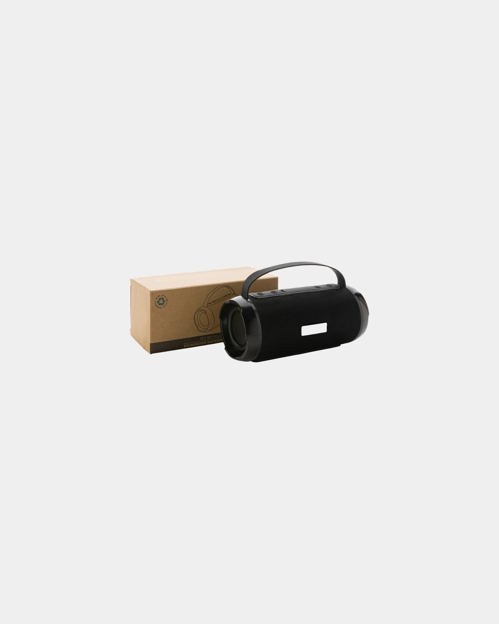 Promotional waterproof speaker 6W recycled ABS