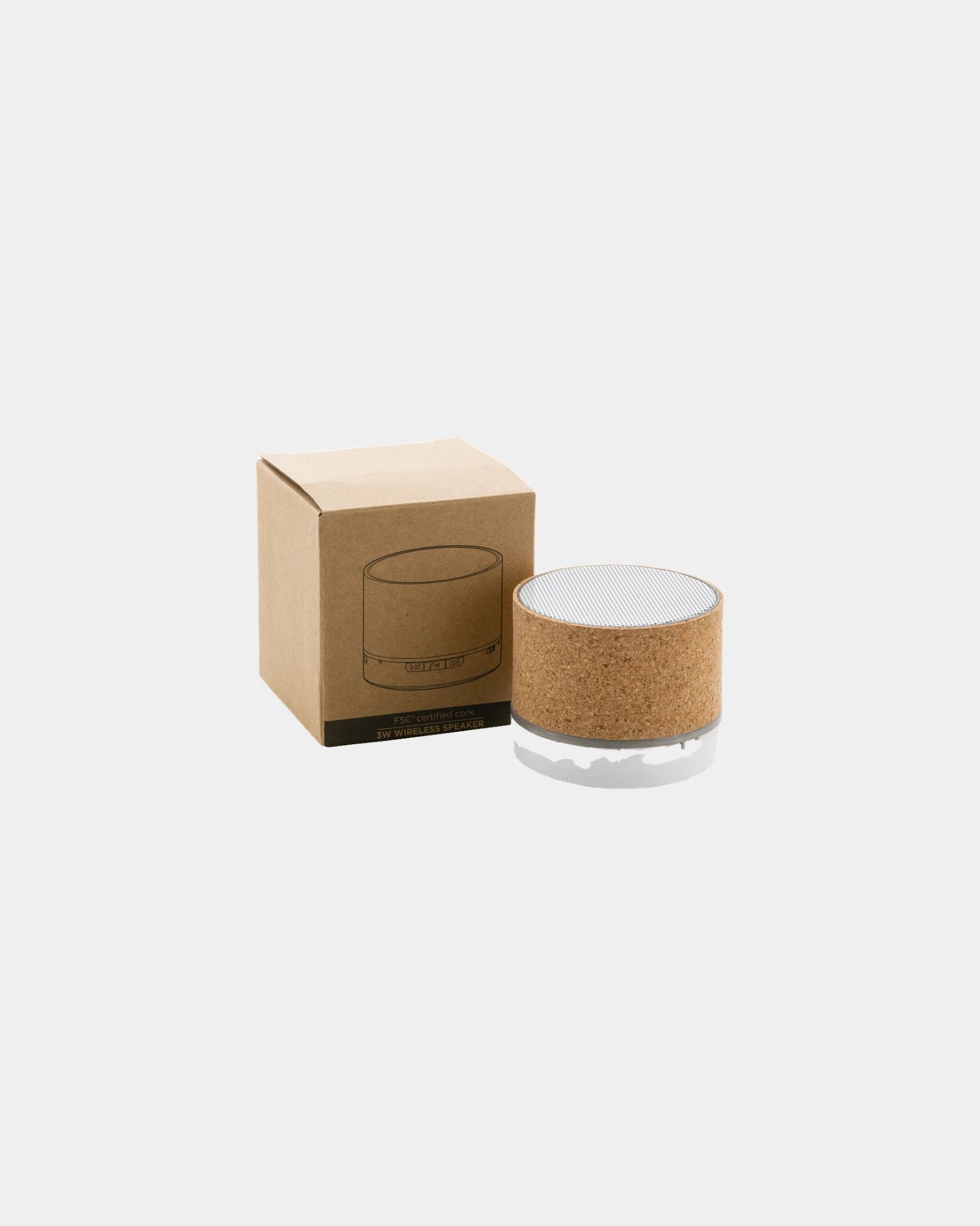 Promotional eco-friendly cork speaker