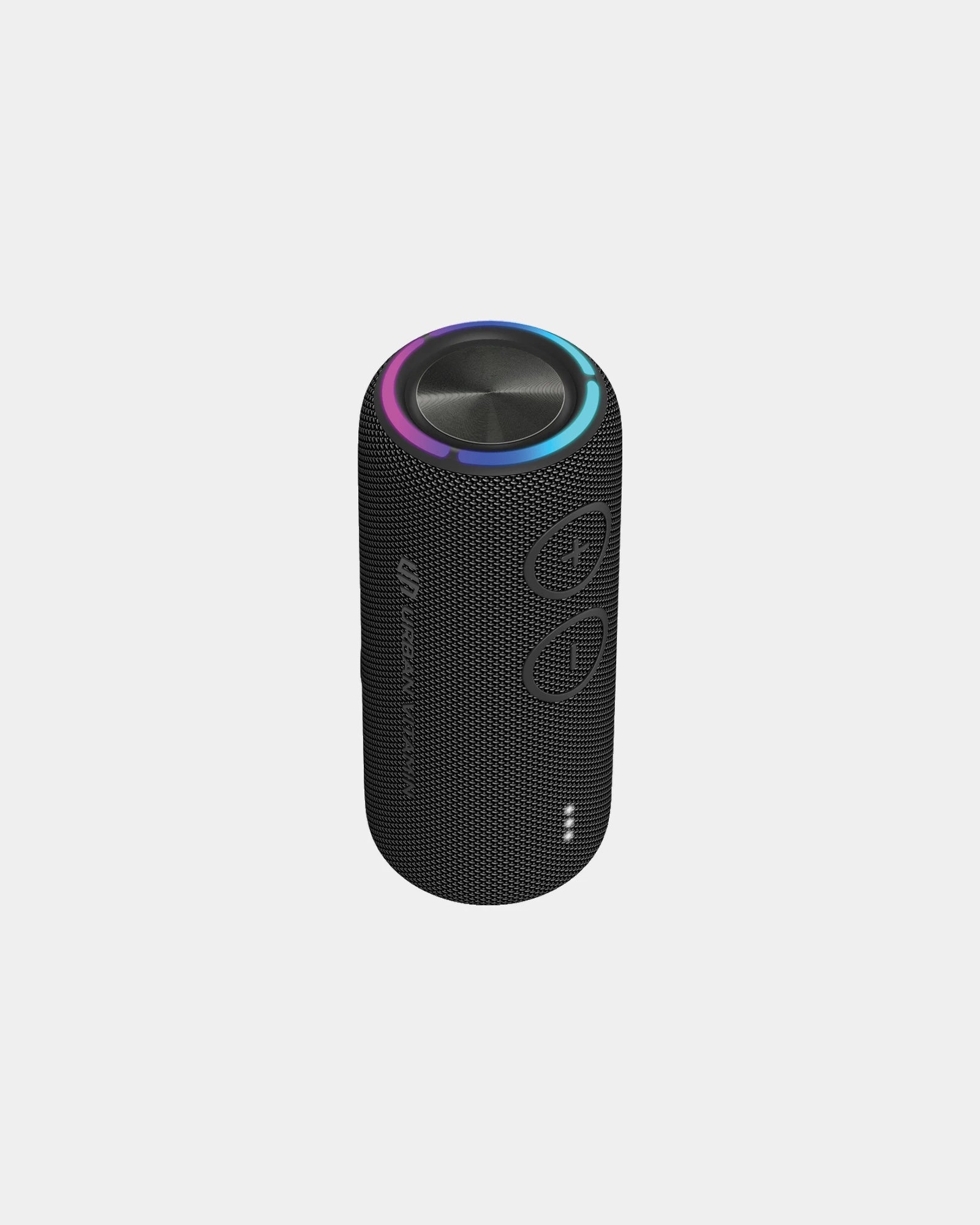 Custom recycled ABS speaker Urban Vitamin Pacific Grove - Black