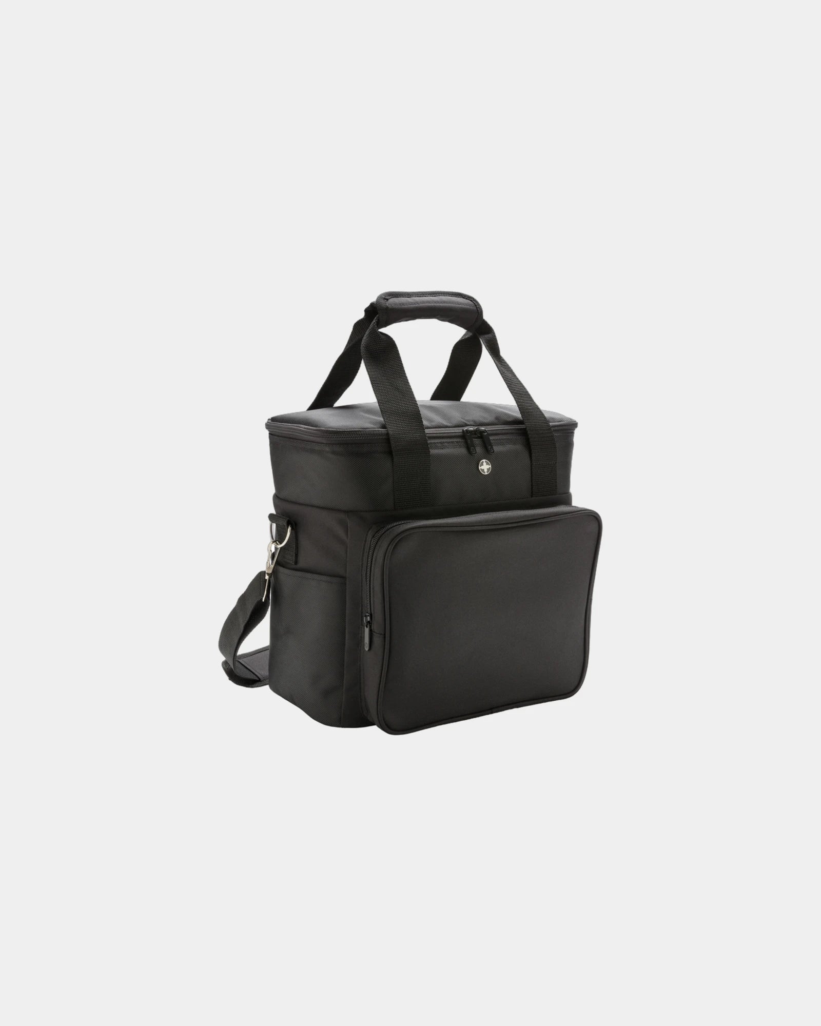 Promotional polyester insulated bag Swiss Peak - Black