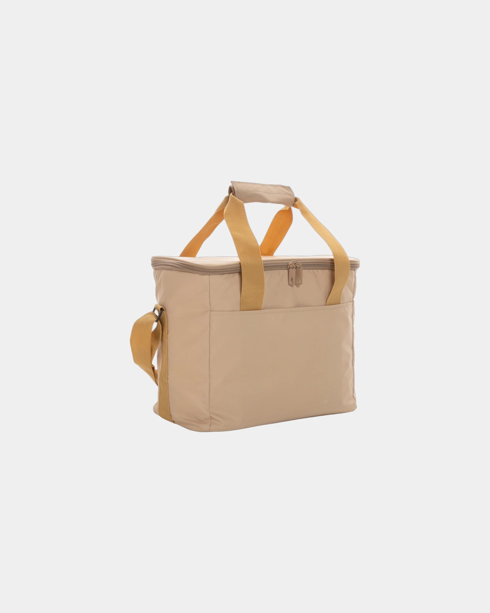 Promotional recycled polyester XL cooler bag - Beige