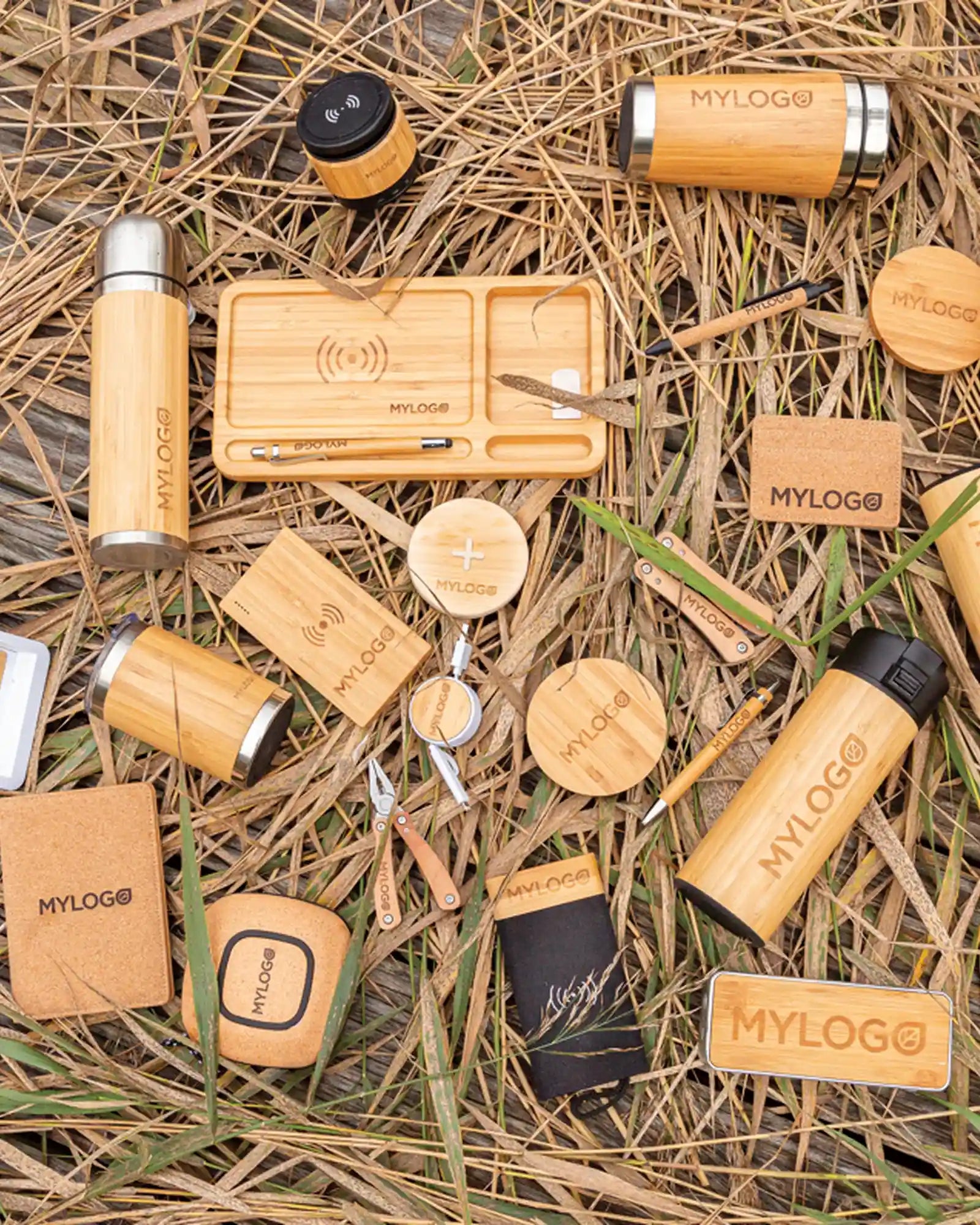 Promotional bamboo insulated mug 450ml - 10