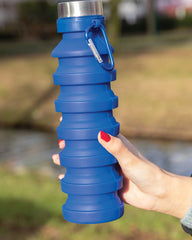 Promotional silicone water bottle 550ml - 12