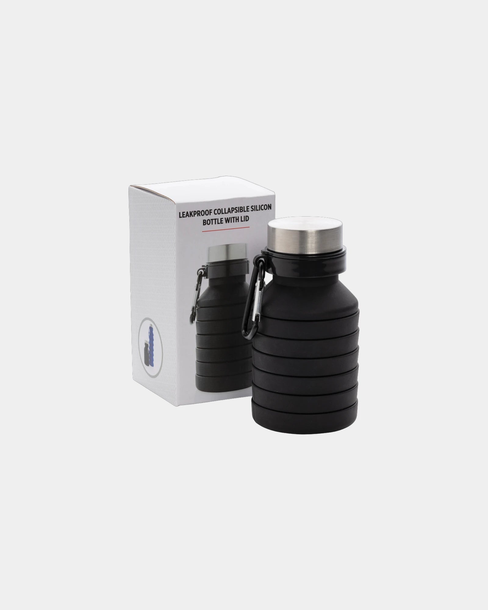 Promotional silicone water bottle 550ml - 3