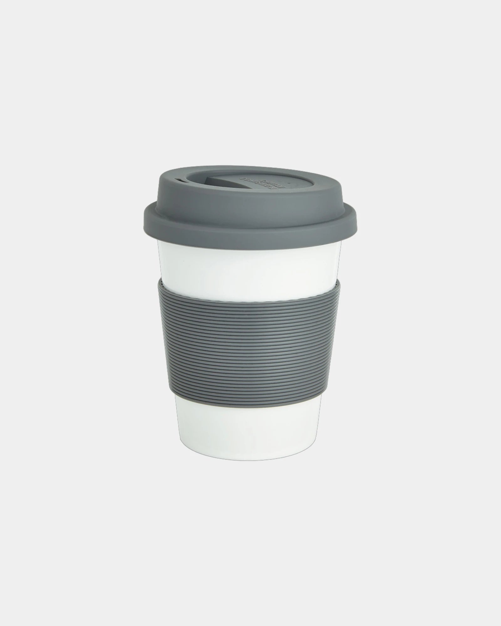 Promotional biodegradable PLA coffee mug 350ml - Grey