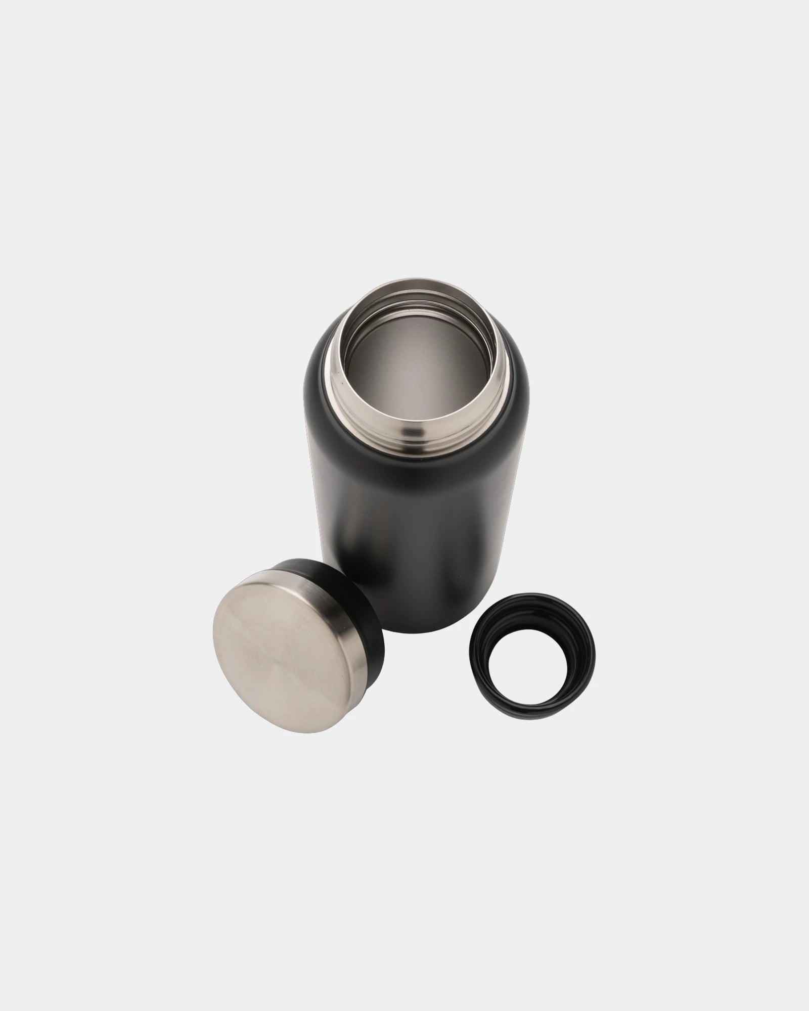 Promotional recycled stainless steel 600ml water bottle - 1