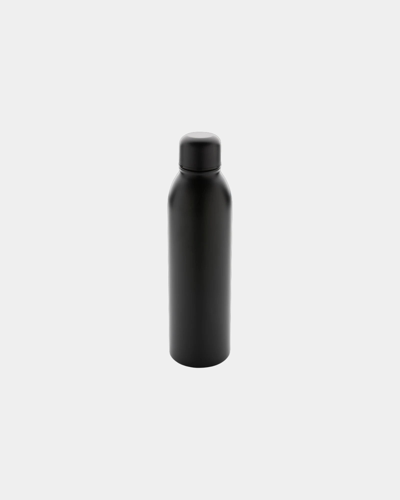 Promotional recycled stainless steel water bottle 500ml - Black