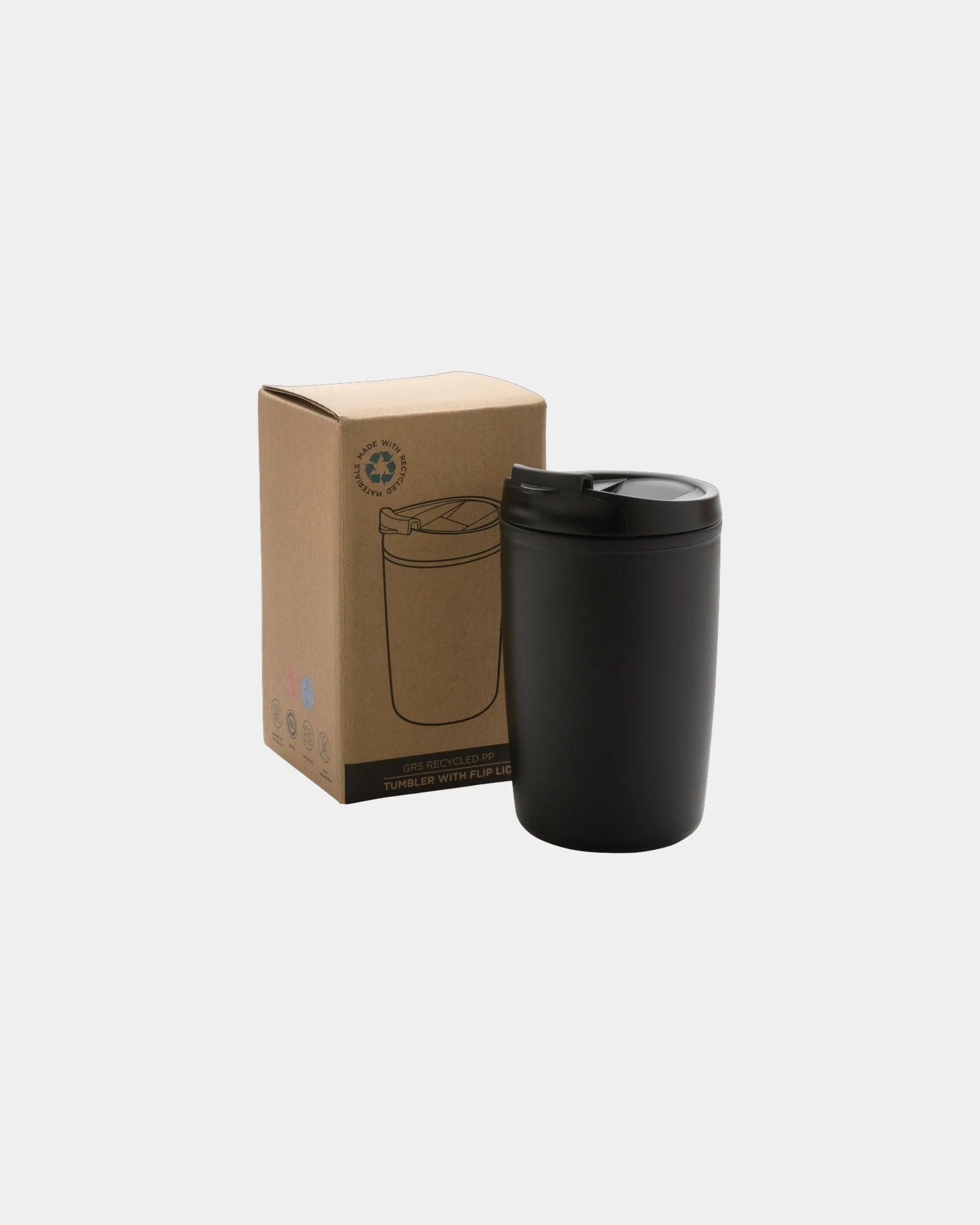 Promotional recycled polypropylene mug 300ml - 1