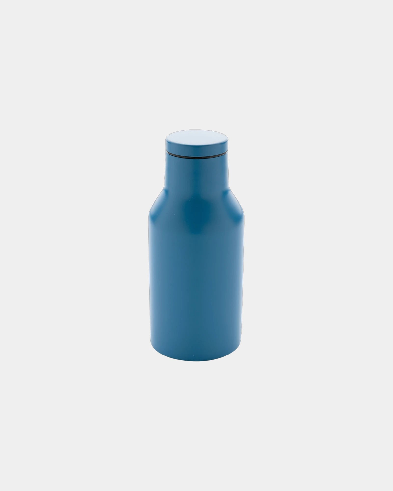 Promotional recycled stainless steel 300ml water bottle - Blue
