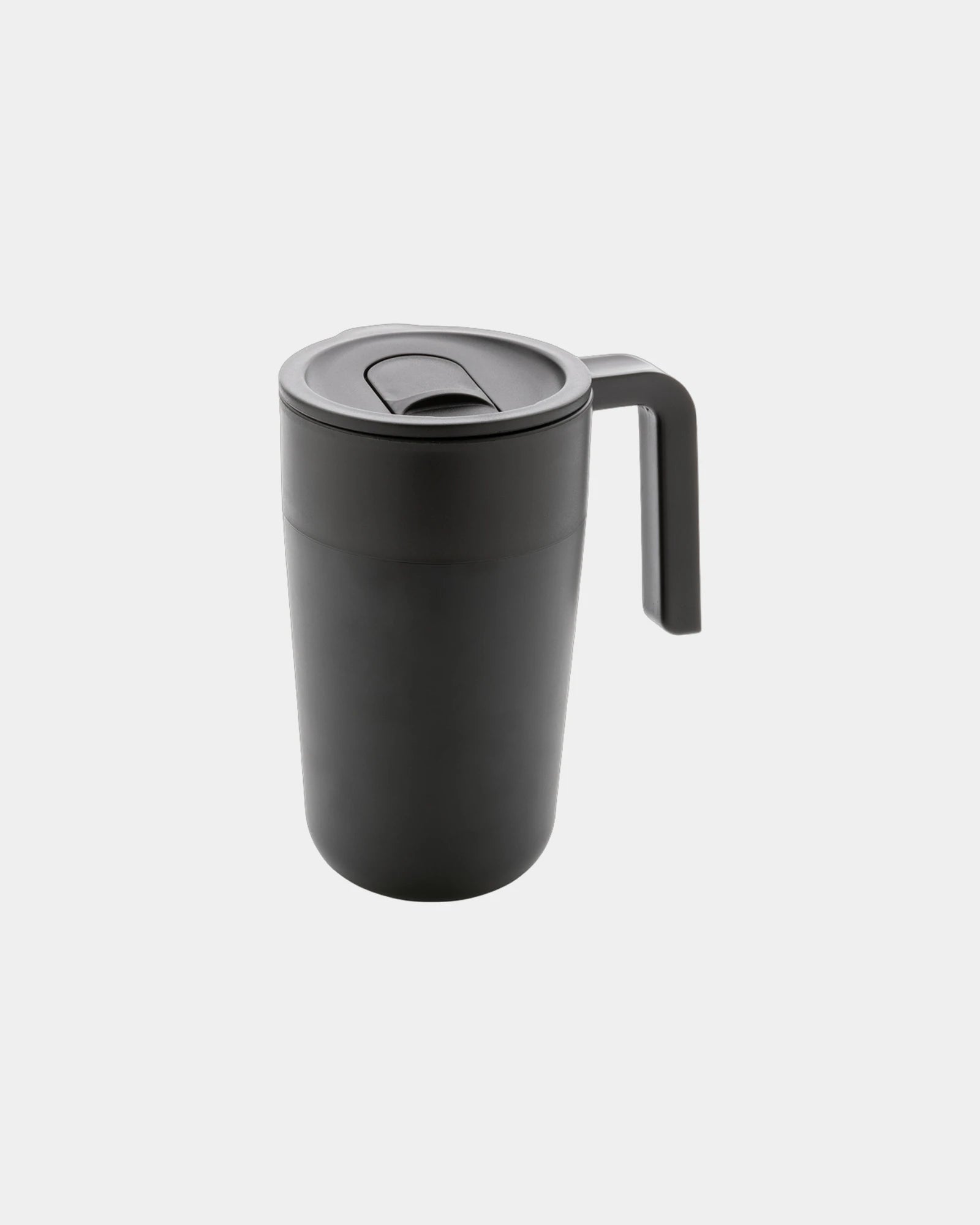 Promotional recycled stainless steel mug 480ml - Black