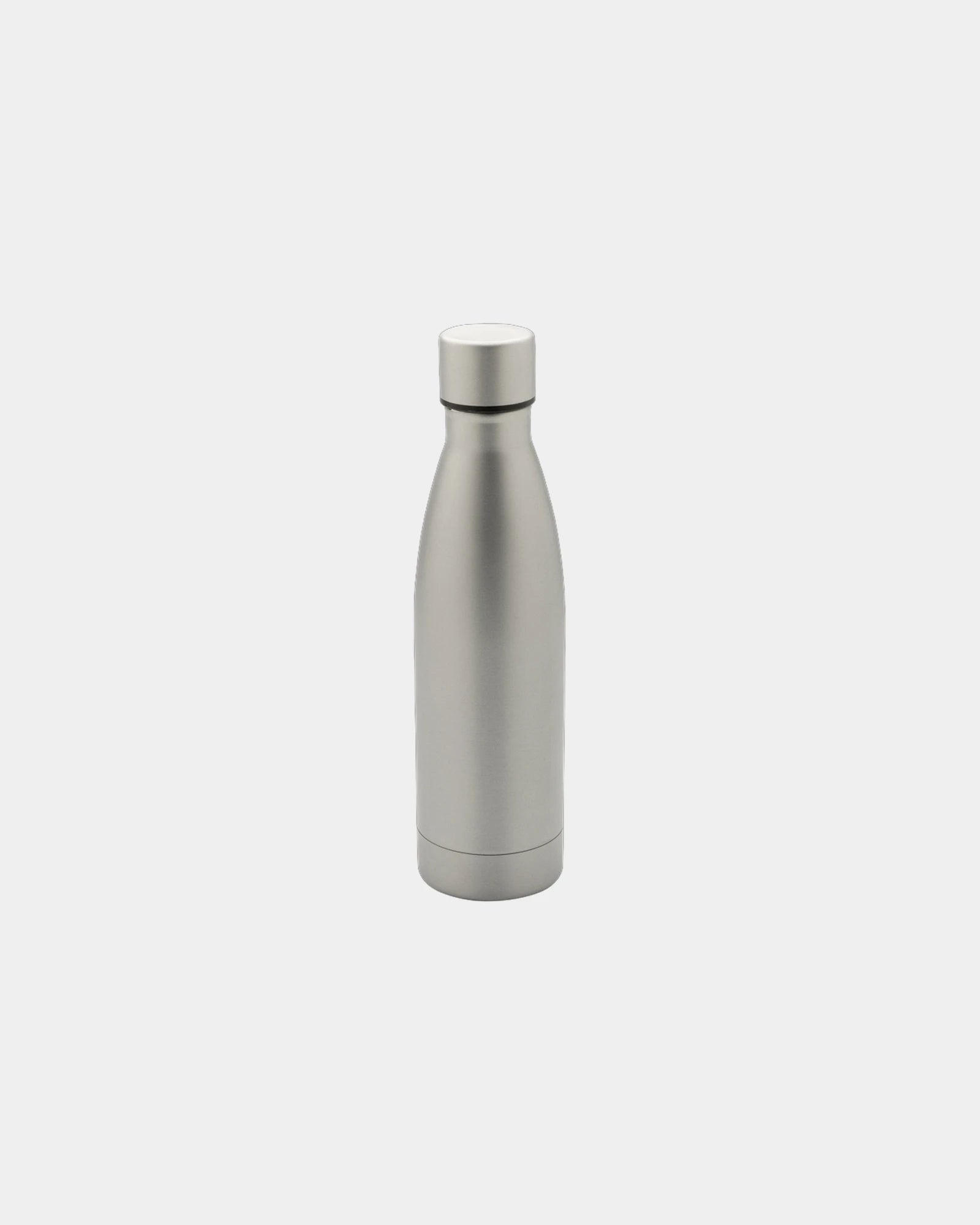 Promotional recycled stainless steel 500ml water bottle - Grey