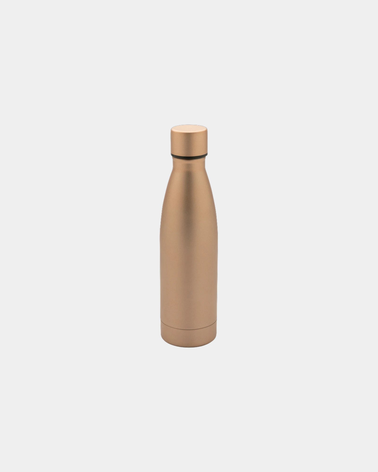 Promotional recycled stainless steel 500ml water bottle - Gold
