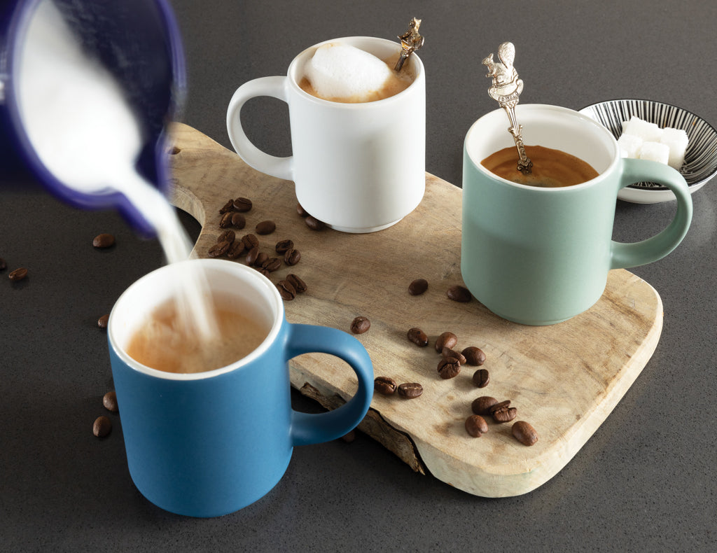 Promotional ceramic stackable mug 180ml - 21