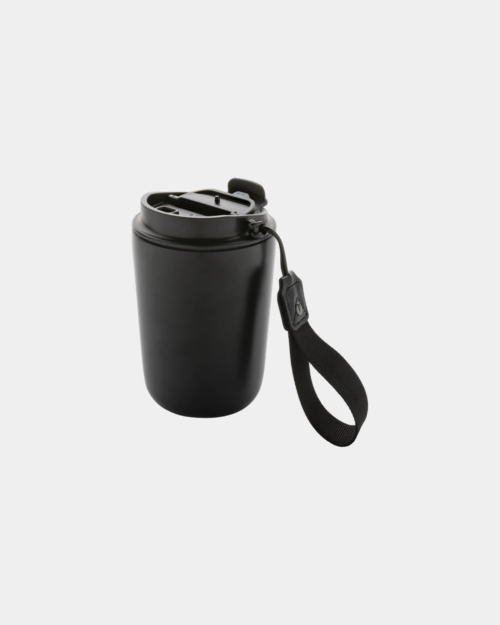 Promotional recycled stainless steel Cuppa mug 380ml - Black