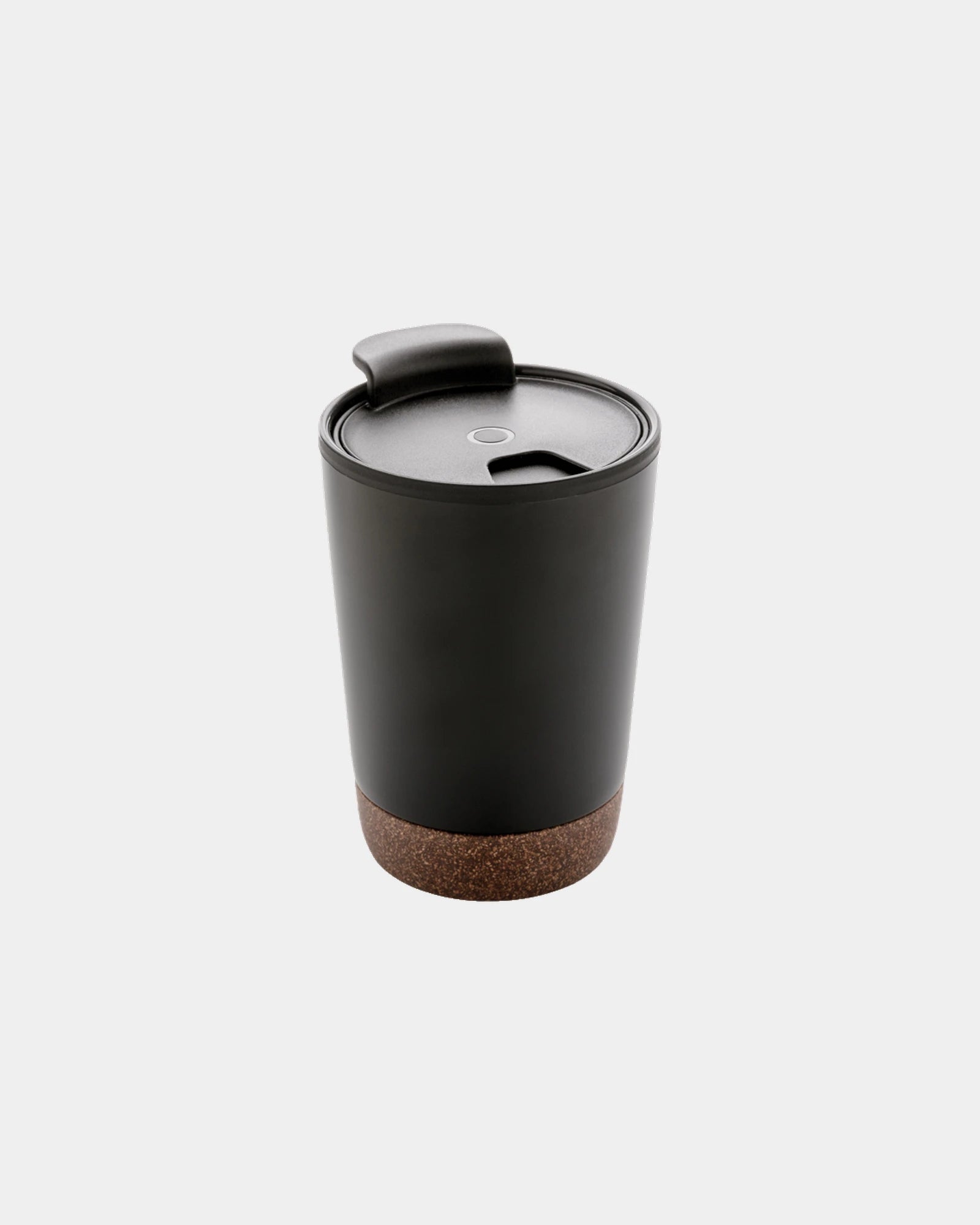 Promotional recycled stainless steel coffee mug - Black