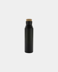 Custom recycled stainless steel insulated water bottle - Black