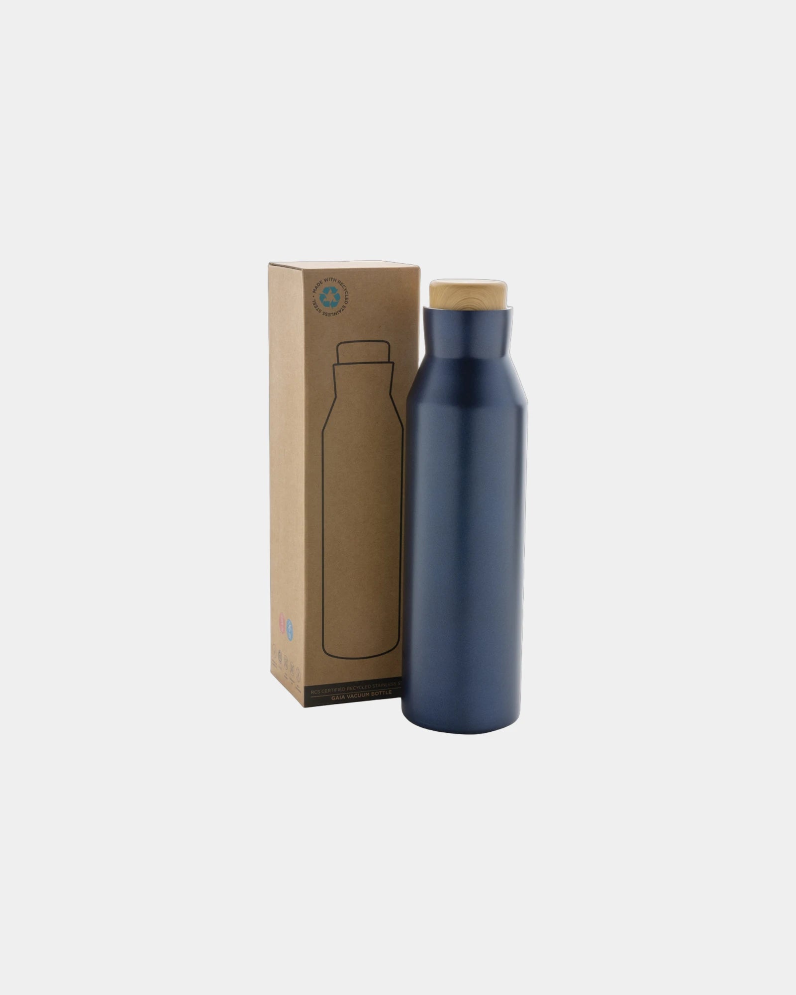 Custom recycled stainless steel insulated water bottle - 15