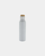 Custom recycled stainless steel insulated water bottle - White