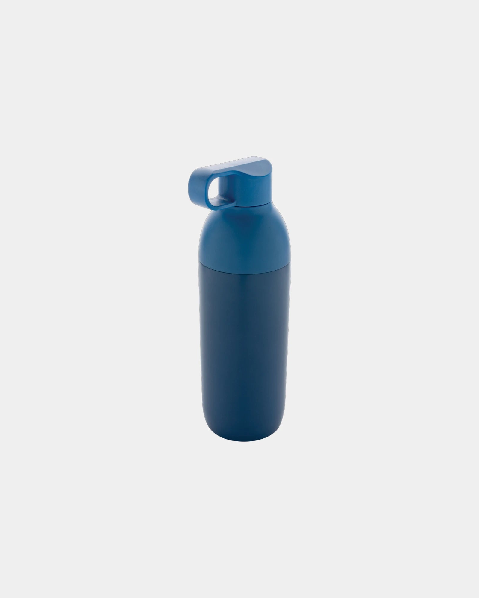 Promotional recycled stainless steel 540ml water bottle - Blue