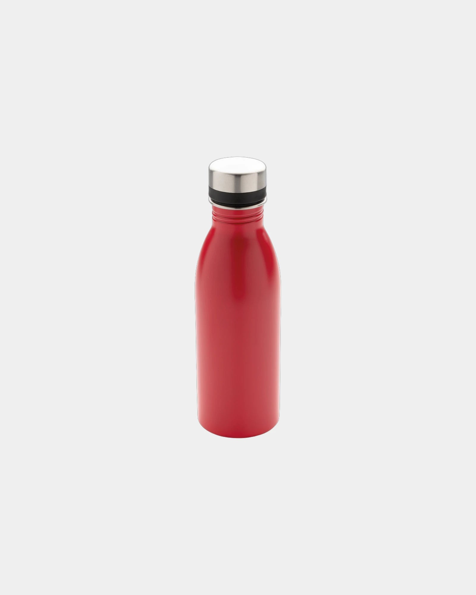 Promotional recycled stainless steel water bottle 500ml - Red