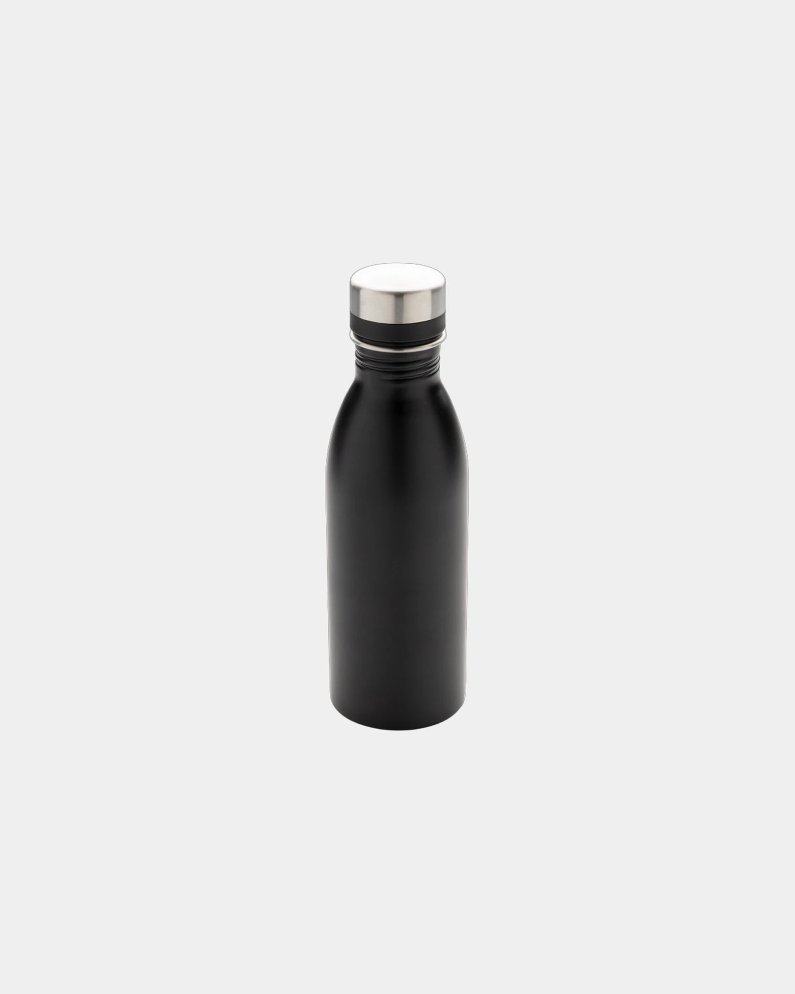 Promotional recycled stainless steel water bottle 500ml - Black